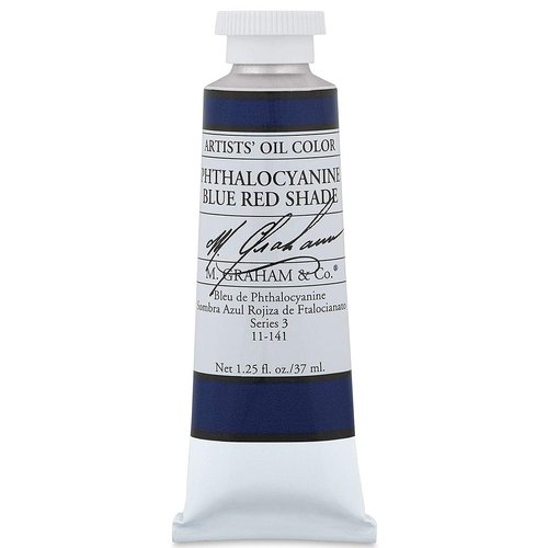 M. Graham & Co. Phthalocyanine Blue Red Shade Oil Paint