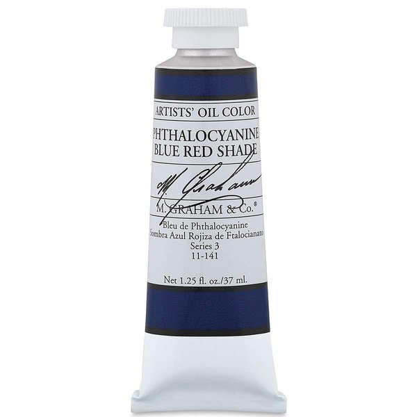 M. Graham & Co. Phthalocyanine Blue Red Shade Oil Paint