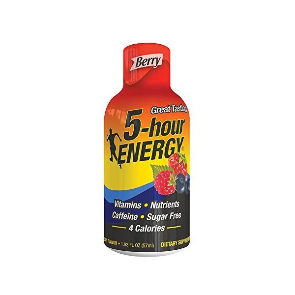 5-hour ENERGY® Shot, Extra Strength, Berry, 6 Pack