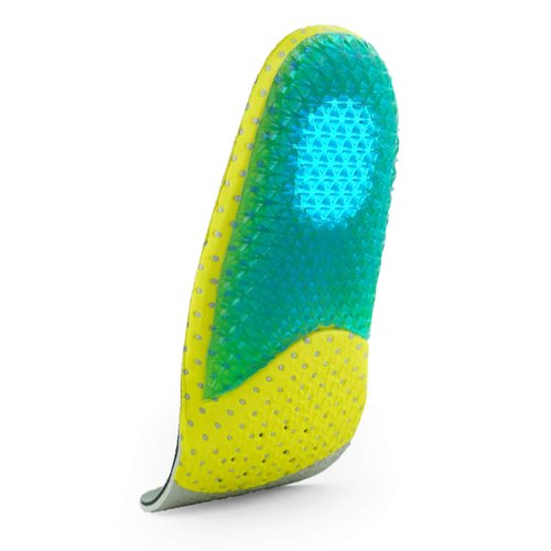 Kids Running Gel Insoles Kids Shock Absorbing Arch Support Insoles Good Feet Step Aid Little Kid US 2-3 (8 1/8-8 1/2)