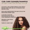 DermOrganic Organic Cucumber Curl Care – Sulfate Free, Color Safe, Hydrating – Shampoo – 17oz