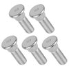 PVOTAWP 5PCS Wheel Studs, Tire Lug Stud OEM#610-266 90942-02049, M12 x 1.5 & 49mm Long Steel Serrated Lug Knurl Bolts Compatible with Toyota Lexus Prius Chevrolet Pontiac Scion Avalon
