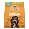 Newman's Own Dog Biscuits - Peanut Butter | Value Size | Made with Organic Barley | No Wheat, Corn, or Soy | 28 oz Bag