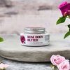 Rose Body Butter for Dry and Sensitive Skin, Luxurious Nourishing Cream