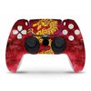 ZOOMHITSKINS Compatible with PS5 Controller Skin, Vinyl for Durable & Fit, Dragon Asia Red Yellow Legend King, Easy to Use, Bubble-free, Precisely Cut