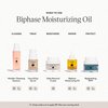 Furtuna Skin Biphase Moisturizing Oil - Hydrating, Plumping & Protecting Face, Neck, and Decollete Oil, Vegan & Cruelty-Free, Organic Olive Oil-Infused