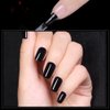 Vishine Soak Off Base Coat + No Wipe Top Coat Set Quick Dry Long Lasting Shine High Gloss Mirror Effect Nail Art 15ML Each Bottle