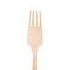 Birchware Elegant Forks 7.75” - (100 Count) Compostable Wooden Forks, Biodegradable Party Supplies, Sturdy, Heat Tolerant and Eco-Friendly.