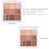 AMY'S DIARY Copper Matte and Shimmer Eyeshadow Palette, Hazel Smokey Eye Makeup Palette, Waterproof Long Lasting
