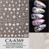 Summer Nail Art Stickers 5D Embossed Ocean Nail Decals Starfish Shell Nail Art Design Hollow Summer Engraving Self Adhesive Acrylic Nail Supplies for Women Girls Manicure Nail DIY Decoration 2 Sheets