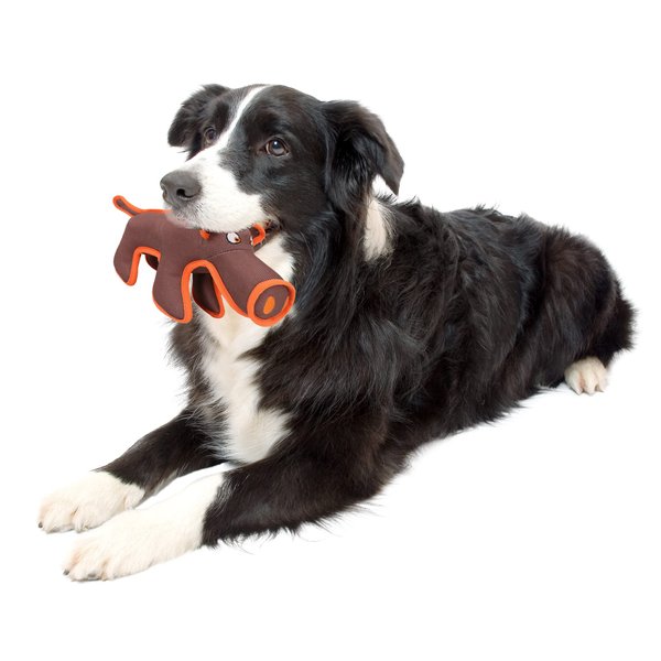 Pet Life ® Animal Dura-Chew Reinforce Stitched Durable Water Resistant Plush Chew Tugging Dog Toy