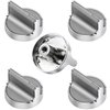 Stove Knobs W10594481 Replacements for Whirlpool Gas Stove Range Knob WCG97US0DS00 WCG97US6DS00, Replace WPW10594481 AP6023301 Cooktop Knobs, 5 Pack Gas Range Knob