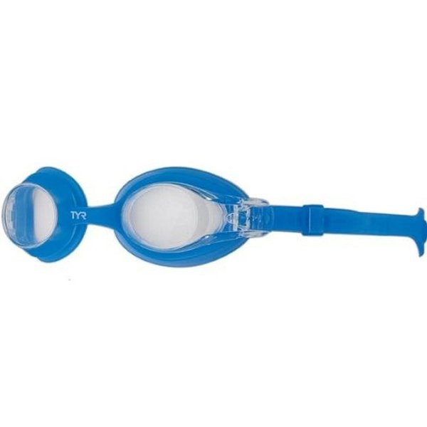TYR Kids Swimple Swim Goggle, Clear/Blue