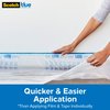 ScotchBlue Pre Plastic Painters Tape, 48 in x 30yd, Tape & Masking Film Combined in One Product, Static Cling to Stay in One Place, No Residue Masking Tape, Film Unfolds to 48" Wide (PT2093EL-48)