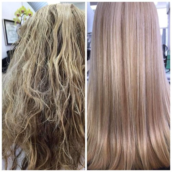 Brazilian Keratin Treatment Hair Complex Blowout 4oz/120ml Tratamiento de Keratina Importada Buriti Liss by KERAZON. Packaging may vary.