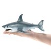 EOIVSH Sea Animal Shark Toys, Realistic Ocean Animal Blue Shark Figure Party Supplies Cake Topper Educational Marine Toys for Kids