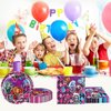40Pack monster-high birthday Party Supplies include 20 plates, 20 napkins for the monster-high Party Decoration