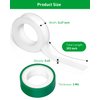 XEHAHOSH 3 Roll Plumbers Tape, Teflon Tape, -374 to 536 Degree F Temperature Range, High Density 0.45g/cm, Water Pipe Sealing Tape, Plumbing Tape, Duct Tape, L 390 in x W 0.47 in³. Green