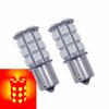 PA LED 2PCS 30SMD 1156 Ba15s Red Auto LED Bulb 12V for Turn Signal, Side Marker, Stop, Back Up, Tail Light (1073 1003 1093 1129 1141 1159 1259 1459 1619 1651 1680 3496 5007 5008 7506 7527 Available)