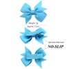 40PCS 2 Inch Baby Hair Bows Clips for Girls Grosgrain Ribbon Fully Lined Infant Hair Clips Accessories for Baby Girls Newborns Toddler in Pairs