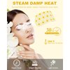 16 Packs Eye Masks for Dark Circles and Puffiness Disposable Soothing Headache Relief Dry Eyes, Stress Relief Relief Eye Fatigue Steam Eye Masks (Chamomile)