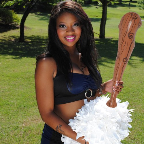 Luxshiny Inflatable Baseball Bat Blow up Bat 35 Inch Softball Bat Balloon Bat Toy for Sports Theme Party Favors Pool Beach Sports Game