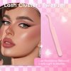 FADLASH Lash Extension DIY Kit Lash Clusters D Curl Cluster Lashes with Lash Bond and Seal Cluster Lashes Glue Remover Lash Tweezers for DIY Eyelash Extension at Home（Kit 50D-0.07D-12-18MIX）