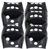 Toddmomy Foam Dice 5pcs Cube Dice Balloons Aluminum Foil Cube Balloons for Wedding Marriage Birthday Party Decor Supplies(Black)