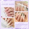 Acrylic Nail Kit for Beginners with Everything Nail Kit Acrylic Set Professional Acrylic Powders and Liquid Monomer Set Acrylic Nail Brush Forms File Easy to Use DIY Home Salon Gifts
