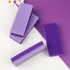 5 PCS Foot Pumice Stone Pumice Pads Foot Scrubber Foot Scrubber Sponge Feet Callus Remover Dead Skin Pedicure Supplies Foot Scrubber for Home Use Heel Repair (Purple)