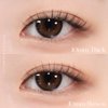 CCAMBBAK Original Pair Looks So Natural False Eyelashes Handmade Lightweight Individual Lashes Extension Lengthening Wisps K-Beauty Authentic Fake Eyelashes (9mm Light Pair(Black))