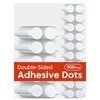 JIEHENG 500Pcs Double Sided Dot Stickers Removable,0.8" Adhesive Putty Stickers,Adhesive Dots,Anti-Slip, Ideal for Scrapbook, Crafts & DIY(500, 10mm+20mm)
