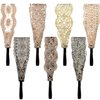 7 Pieces Lace Headbands Women Girls Stretch Headband Elegant Wide Headwrap Hair Turban Accessories