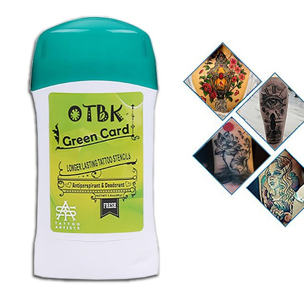 Tattoo Transfer Cream（51g）, Gel Skin Solution Professional Tattoo Transfer Soap Stencil Tattoo Supplies Accessories for Beginners Body Paint Stencil Primer