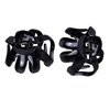 AUEAR, Octopus Clip Jaw Hair Claw Spider Hair Claw Clips Hairpins for Thick Hair (Black, 4 Pack, 3.15"x2.75")