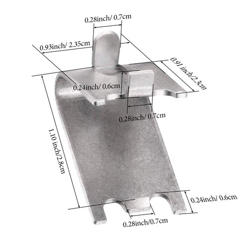 920158 Refrigerator Shelf Clips Freezer Shelf Clip Cooler Shelf Support Commercial Shelf Clip for Fridge