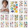 EMOME Full Half Tattoo Sleeves for Kids,66 Sheets Kids Tattoos Temporary for Girls Boys,Space Donut Mermaid Themed Fake Tattoos Stickers for Kids Party Favors Supplies