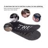 TRU BARBER HAIR GRIPPERS ® 3 COLORS BUNDLE PACK 6 PCS for Men and Women - Salon and Barber, Hair Clips for Styling, Hair holder Grips (Black/Red/Black)