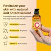 Double Size (2OZ) Super Vitamin C Serum for Face w/Niacinamide Serum, 5% Vitamin C Face Serum w/Hyaluronic Acid & Resveratrol, Anti-Aging Brightening Serums for Skin Care, Facial Serum Vitamina C, E