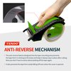 Heavy Duty Shipping Tape Dispenser: TENDO° Premium Line – Reusable, Replaceable, Eco-Friendly 2’’ Master Piece Dispenser for Pros with Patented 10° Sloped Chromium Blades - P-2200 (4th Gen.)_Green