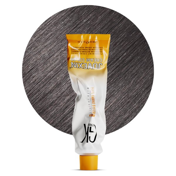 GK HAIR Global Keratin Intense Ash 9.11 Very Light Ash Blonde Hair Color Cream Tube (3.4 Fl Oz/100ml) - Professional Semi Permanent Nourishing & Cleansing Long Lasting Toner Dye