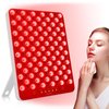 SUXIO Red Light Therapy lamp - 165 LED Red Light Therapy Panel for Face & Body, Portable Deep 660nm - 850nm Near Infrared Light Therapy Device with Eye-Patch, White