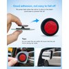 CUNCUI 2pcs Fan Shaped Blind Spot Mirror, 360 Degree Adjustabe HD Glass Blind Spot Mirrors, Frameless Convex Rear View Mirror, for any Car, Van, Suv and Trucks.