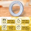 GKmow Pack-20 Oil Drain Plug Gasket Washer Crush Seal, 14mm Replacement for Honda, OEM 94109-14000 for Most Popular Models 1973-2022 (Silver)