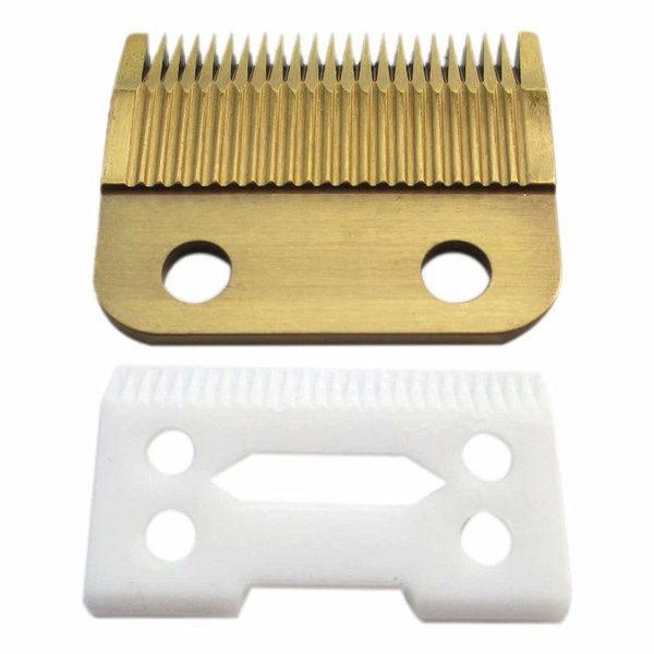 USonline911 Premium Gold Adjustable Replacement Blades Set #1006-30-15-10 for Taper 2000#8472-850 Hair Clippers