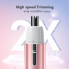 TOUCHBeauty Portable Ear Nose Hair Trimmer for Women 14500RPM Faster Motor Painless Safe Trimming System Mini Sized Battery Powered 2051