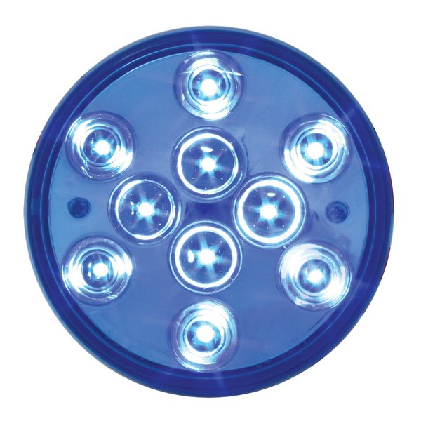 Grand General 76848 Sealed Light (4" Mega 10 Plus Blue 10 LED), 1 Pack