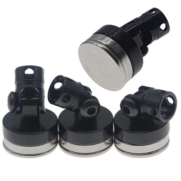 Magnetic Stealth Invisible Body Post Mount for 1/10 AXIAL SCX10 RC Car 4 Pack