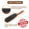 Hair Brushes for Thin Hair Without Pain on Skin : for Anyone who May Have Trouble with Thin Hair. Hair Brush with Soft hog Hair for glossing Your Hair and preventing Hair Breakage/for Setting
