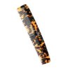 ZEUS 7.5" Handmade Large Hair Comb, Non-Static Acetate, Anti-Snag (Tortoiseshell) - Y12